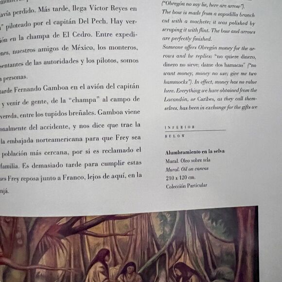 Journal Of Expedition Raul Anguiano Lacandon Jungle Bilingual Hardcover - Picture 14 of 15